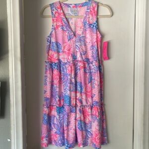 Lilly Pulitzer Floral Sleeveless Dress